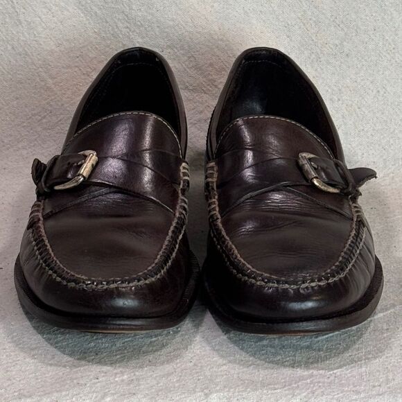 Vintage Cole Haan Buckle Strap Loafers Mens Size 11N - Picture 9 of 16